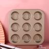 Сделай сам Маленькая форма для маффинов 4/6/9/12 ячеек Форма для выпечки кексов Поднос для десертов маффинов Принадлежности для выпечки