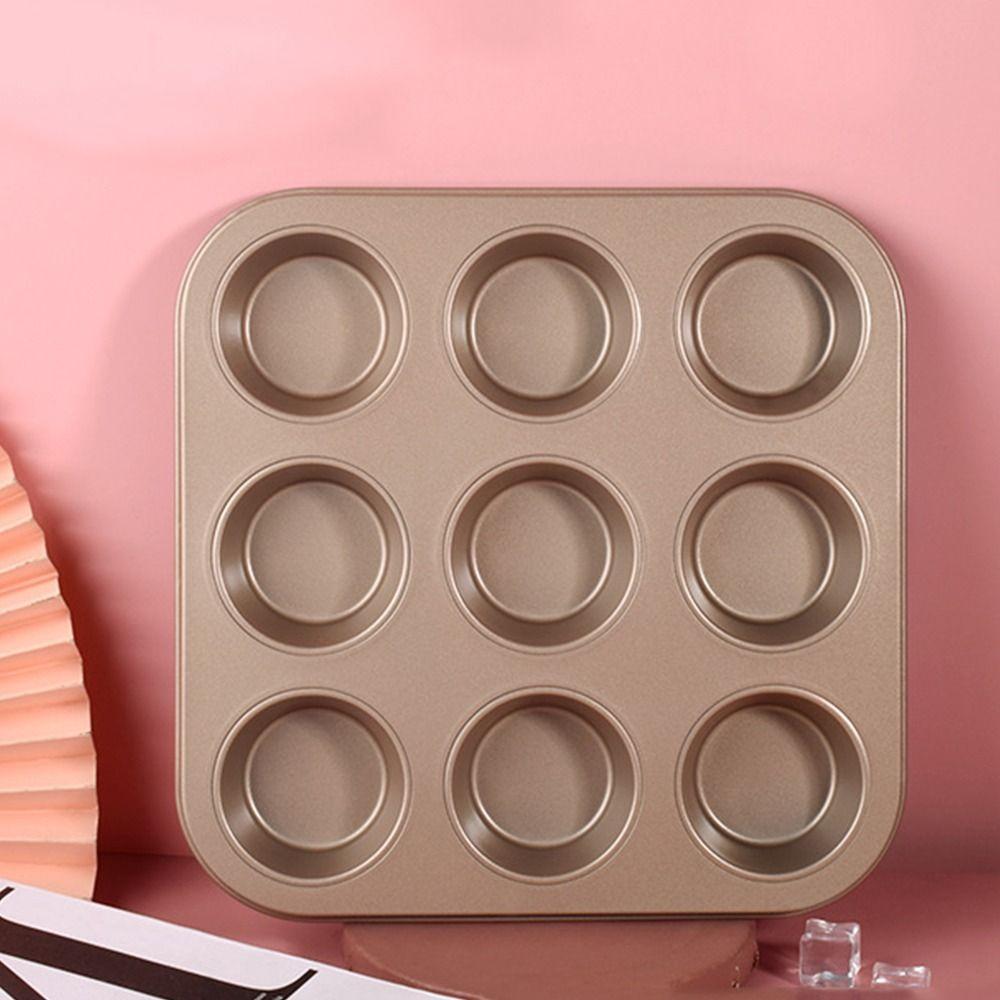 Сделай сам Маленькая форма для маффинов 4/6/9/12 ячеек Форма для выпечки кексов Поднос для десертов маффинов Принадлежности для выпечки