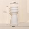 Hot Sale Nordic Ins Creative Ceramics Vase Home Ornaments White Vegetarian Flower Pot Vases Home Decorations Craft Gifts