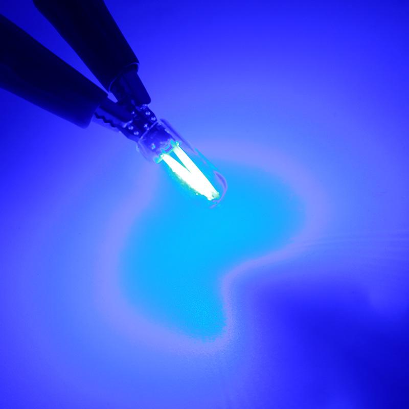 194 2825 W5W фары COB LED стеклянный корпус клиновидные автоматические парковочные лампы CANBUS автомобильный светильник для чтения салона DC