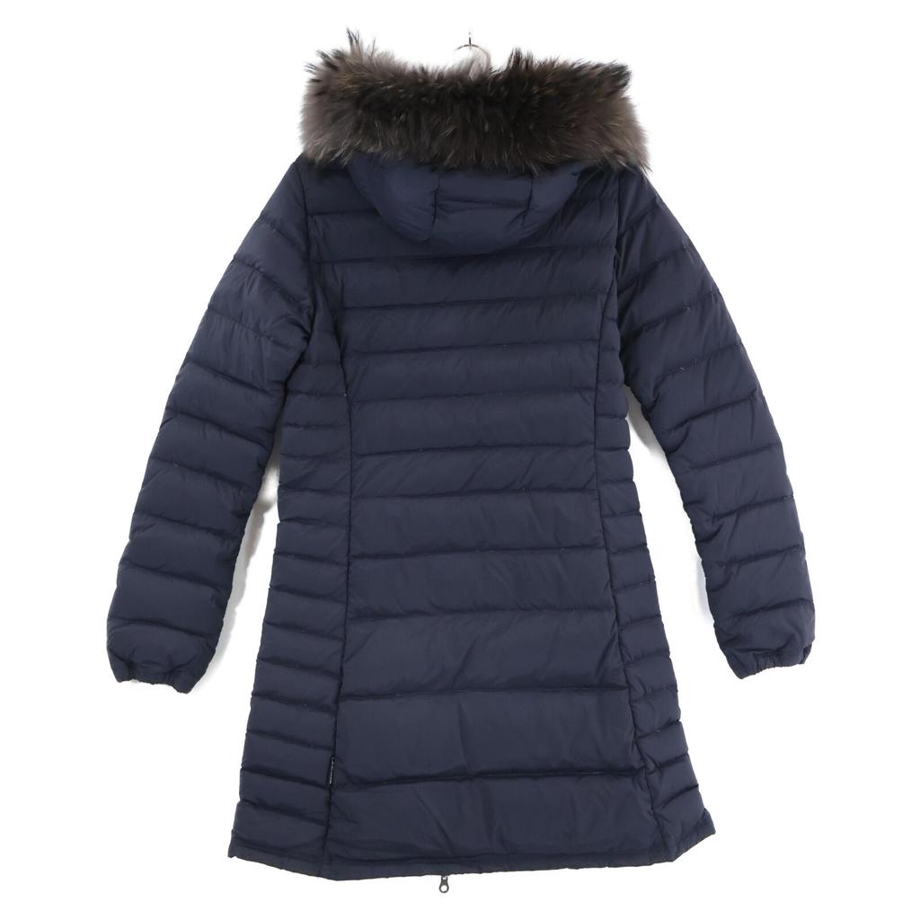 DUVETICA OCIROETRE Пуховик с капюшоном 42 Темно-синий Б/у