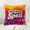 Brand Paulaner Spezi Cushion Cover Natural Linen Pillowcase Set AllinOne Decor Cushion Cover for Sofa Bedroom Chair