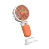 Handheld Portable Fan Rechargeable Summer Personal Quiet Desktop Air Cooler Study Office Indoor Cooling Device