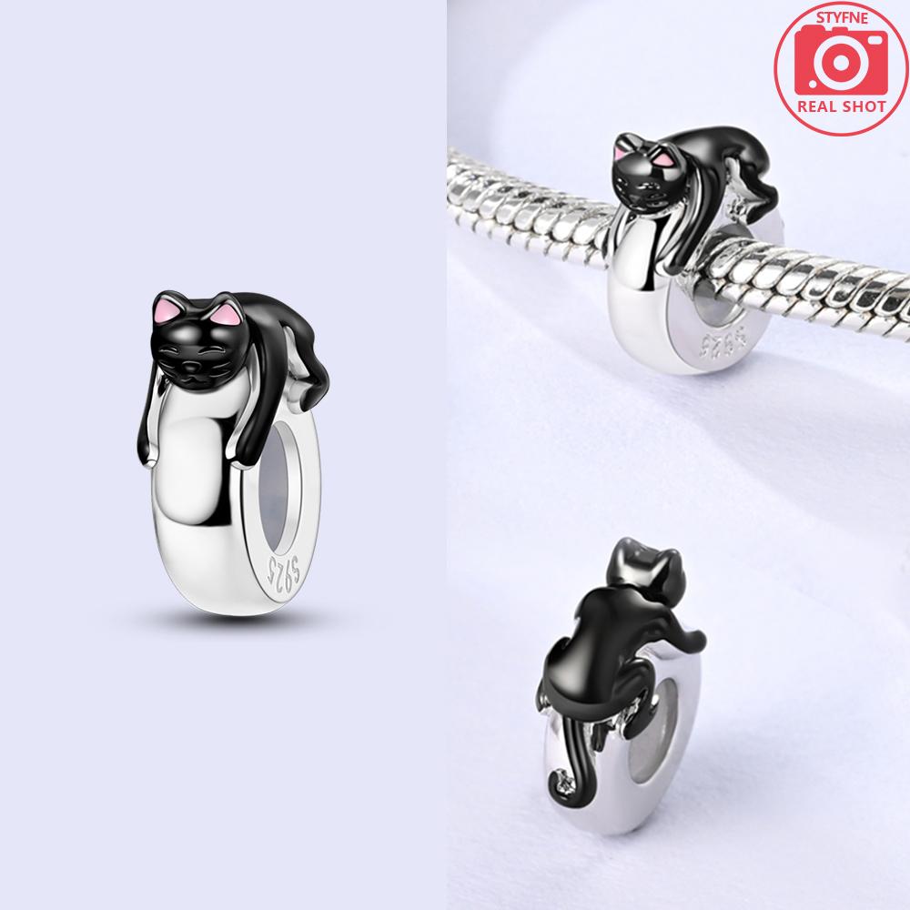 Шармы Бусины Животные Оригинальная Медная Серия Собака Кошка Домашние Животные Подходят для Браслета Сделай Сам Милые Подвески Для Женщин Модная Бижутерия Подарок