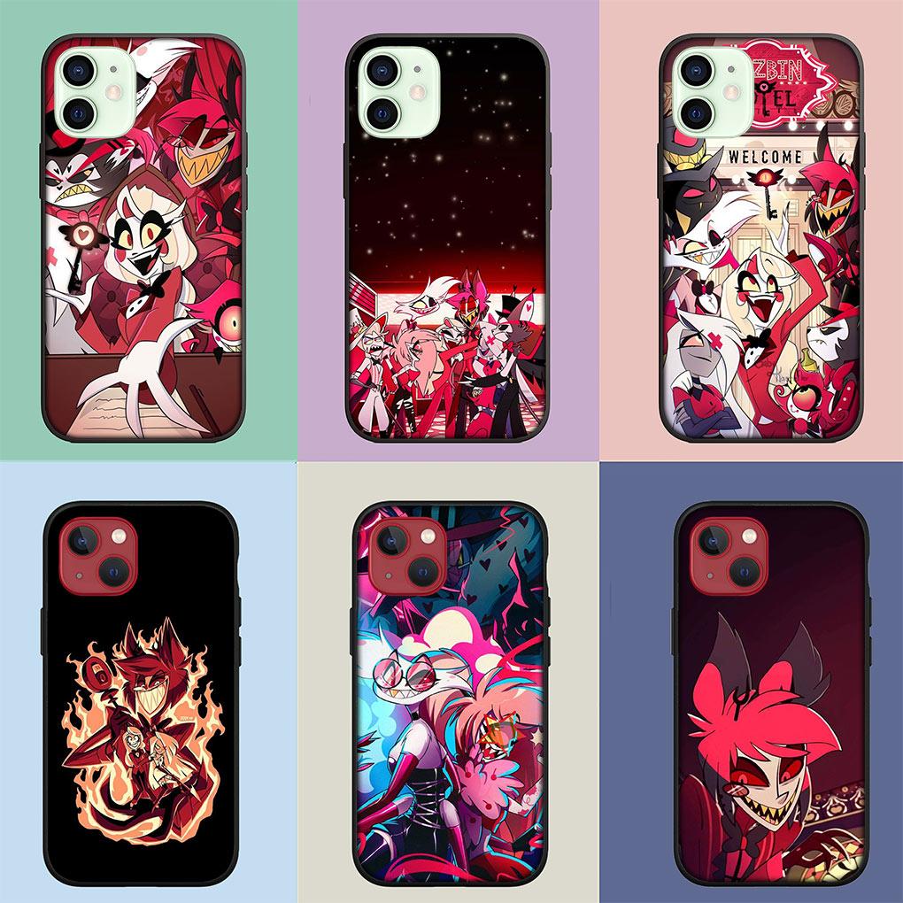 Ангельская пыль H-Hazbin Hotel Чарли Чехол для Apple iPhone 15 14 13 12 11 Pro XS Max XR 6 6S Plus + SE 14+ 6+ Чехол для телефона