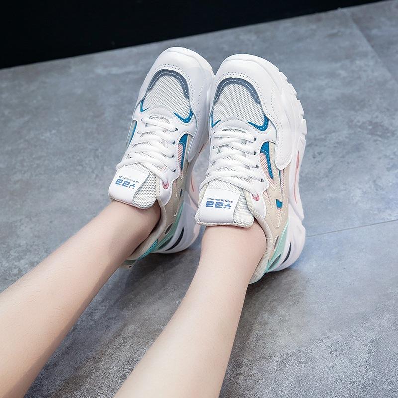 Spring new dad shoes ins student platform sports shoes street photography casual