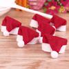 6Pcs Mini Santa Claus Hat Christmas Xmas Holiday Lollipop Top Topper Decor