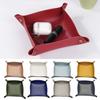 Multifunctional Storage Tray Foldable Design Solid Color Coaster Coffee Cups Mat Decorative Jewelry