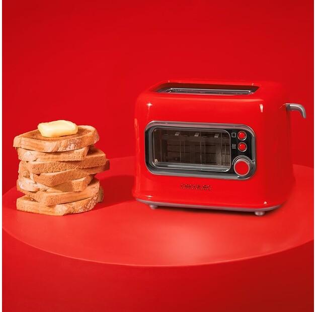 Toaster Cecotec 08043 RetroVision Red