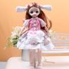 Аниме кукла 30 см Bjd кукла 23 подвижные шарнирные куклы платье DIY игрушка для детей подарки на день рождения