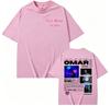 2026 Men Retro Collage Graphic T Shirt Abstract Neon Butterfly Streetwear Short Sleeve Oversized Tee