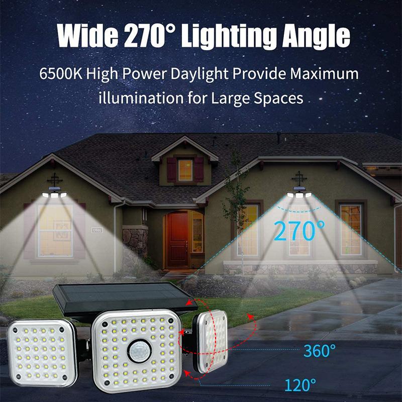 Солнечные огни движения, уличные горячие продажи, наружные водонепроницаемые декоративные промышленные цветные наружные стены на солнечной энергии для сада