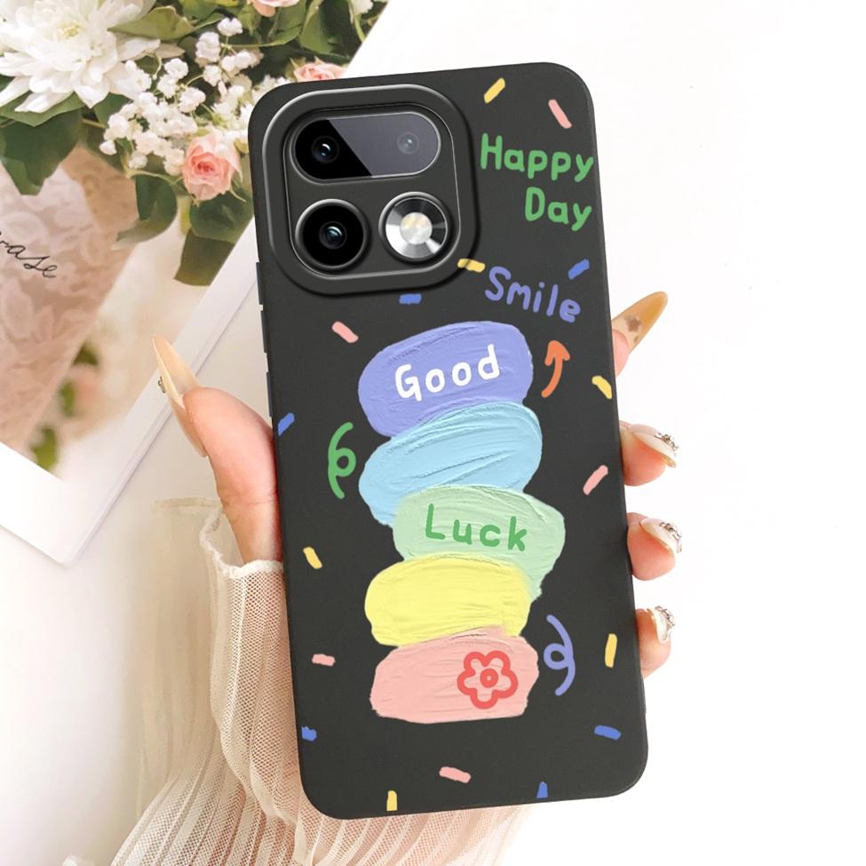 For Realme RMX5121 RMX5120 Case For Realme 16 Pro Cover Cute Kawaii Luxury Fashion Painted Silicone Casing For Real me 16 Pro