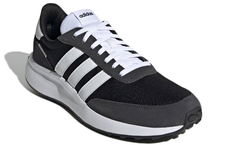 Запустите 70-е Adidas Neo 'Черный Белый Угольный' GX3090