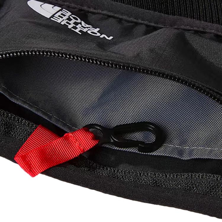 The North Face 2,3 л Легкая портативная сумка для улицы Унисекс Сумки Черный Белый NF0A81E2-53R