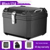 Universal Waterproof Motorcycle and Electric Scooter Trunk: Large Capacity Tail Box for Storage and Takeout