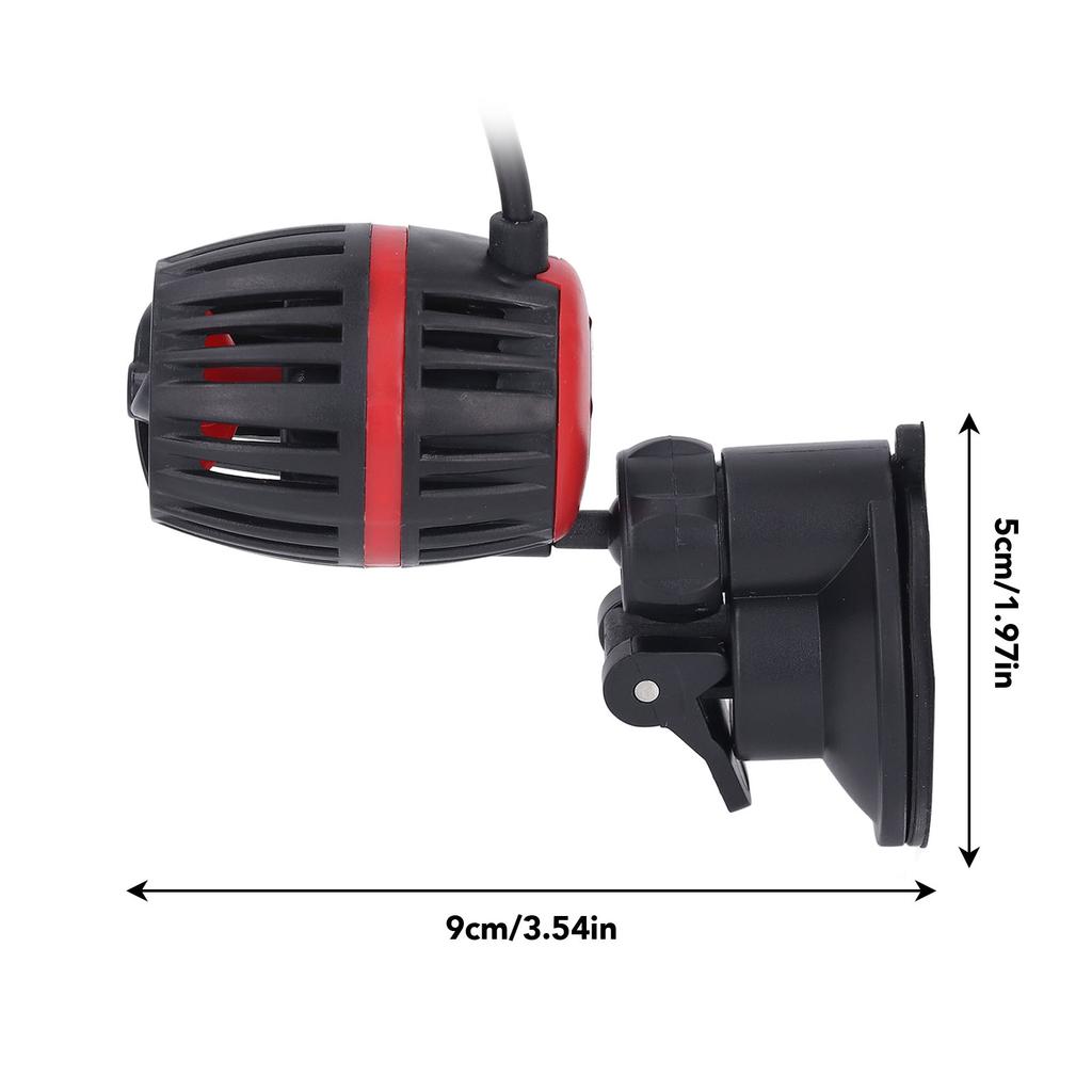 Aquarium Wave Maker Pump Create Water Movement ABS 12V 4 Gears Variable Frequency Fish Tank Circulation Pump