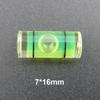 Acrylic Tubular Spirit Level Mini Cylinder Plastic Vial Water Level Indicator 1Pcs