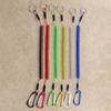 Anti-lost Rope Retractable with Keyring Carabiner Theftproof Coiled Spring Fishing Pliers Anti-lost Safety Lanyard Outdoor Accessories