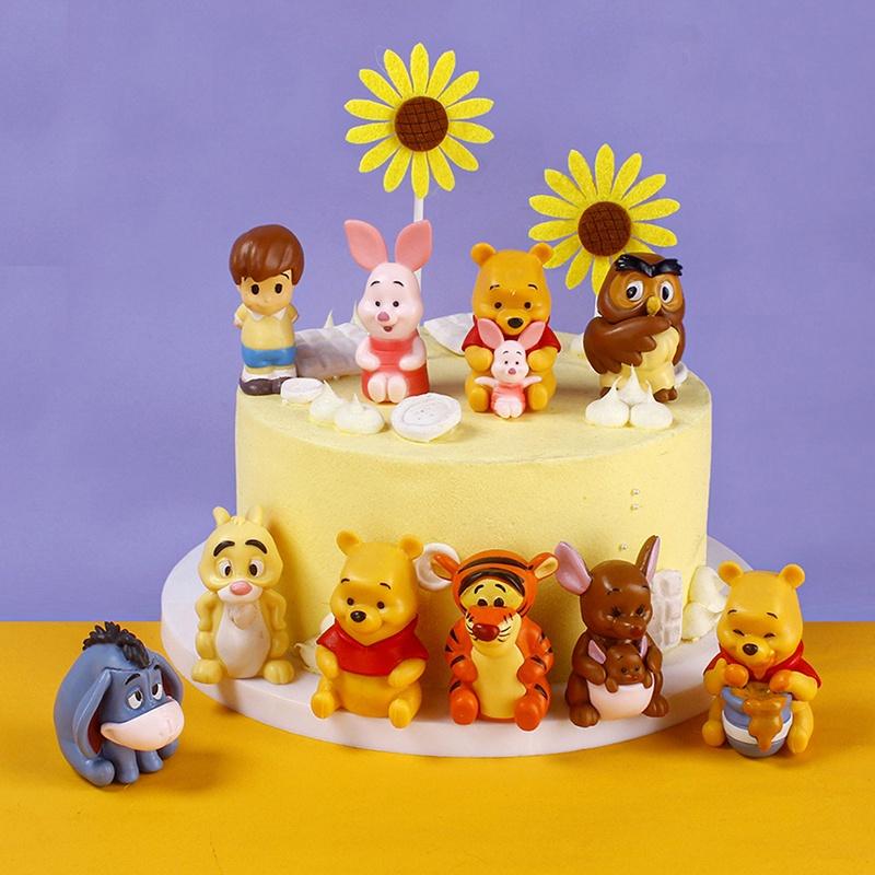 Милые ПВХ мини-фигурки Винни Пуха и его друзей