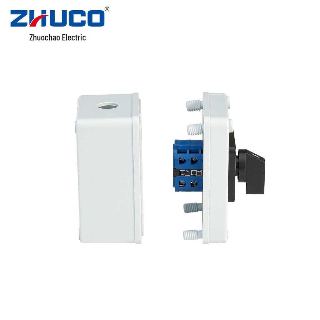 Zhuochao SZW26-20/D202.2WBF Two-Section Three-Speed Protective Box Universal Switch