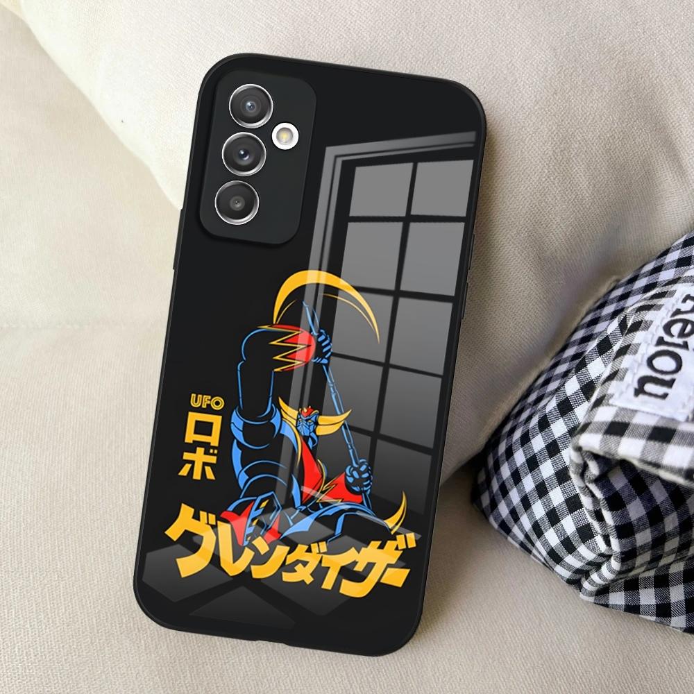 Чехол для телефона UFO ROBO GRENDIZER GOLDORAK Для S25 Samsung S24 Ultra S23 Fe S22 Plus S20 S21 A16 A54 A34 A53 Стеклянная крышка