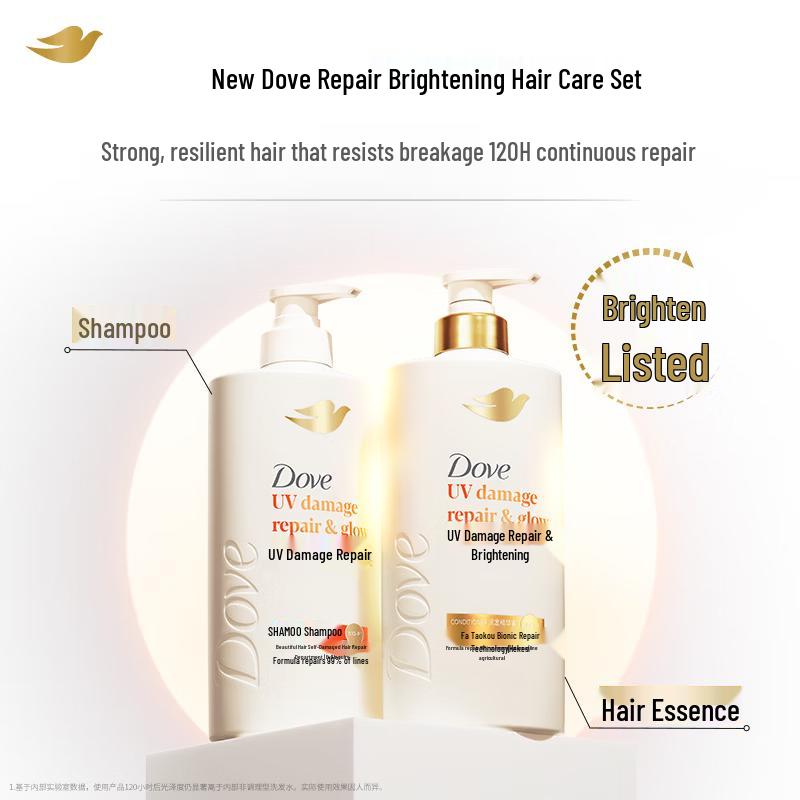DOVE Шампунь для восстановления и осветления повреждений от УФ-излучения