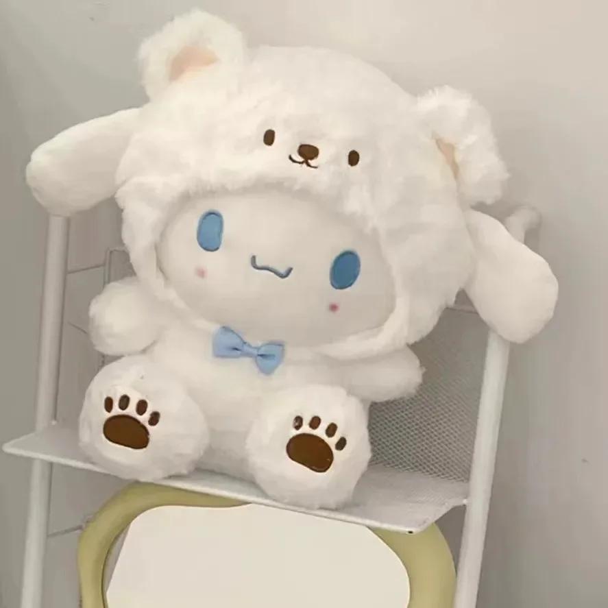 Хелло Китти Sanrio Куроми Моя Мелоди Лолита Готика Плюшевая Игрушка Мультяшная Мягкая Наполненная Кукла Плюшевая Подушка Декор Комнаты Подарок для Детей