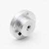 Aluminum Alloy Flange Coupling 5/6/6.35/7/8/9/10~22MM Hole-Keyway 50MM Rigid Transmission Shaft Connection