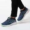 Mizuno Кроссовки Energy Runners для бега, джоггинга, тренировок, спорта, занятий в помещении, для повседневной носки, в школу, для физических упражнений, темно-синий x нео-мятный, размер 28,0 см, 3E