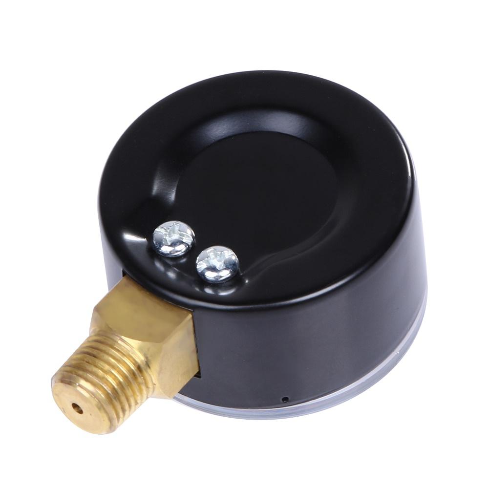 Мини-манометр, фильтр, вода, воздух, масло, вакуумный манометр для шин, измерение 60PSI, боковое крепление, манометр с трубной резьбой 1/4 дюйма