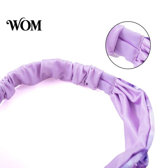 Moisture-wicking Hairband Athletic Headband, Tie-Dye Gradient Sports Anti-Slip Elastic Breathable Sweat-Wicking Comfortable Sweat-absorbent