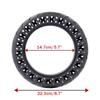 9.5inch Solid Damping Shock Absorber Tire For Xiaomi M365 Electric Scooter Non Pneumatic Tyre Solid Hole Honeycomb Rubber Wheels