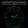 New Hot Sale Mens Rotundity Watch Fashion Waterproof Wristwatch Men Stainless Steel Watch Strap Luminous Calendar Quartz Watch