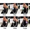 Anti-Lost Mobile Phone Lanyard Strap Hand-beaded Bag Pendant Cute Car Keychain