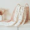 Набор из 3 штук Хлопковый муслиновый пеленальный плед Набор одеял для мальчиков девочек Подарки для новорожденных Одеяла для коляски Детское постельное белье Детское пеленание