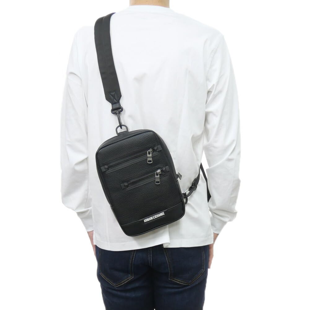 Shoulder Bag 952696 4F863 Black [ARMANI EXCHANGE] Men's [Item]