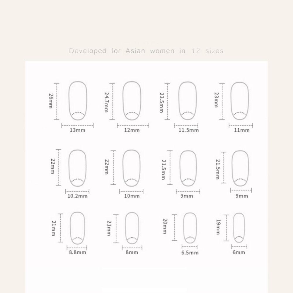 Французские накладные ногти овальный пресс на ногтях Маникюр Типсы своими руками