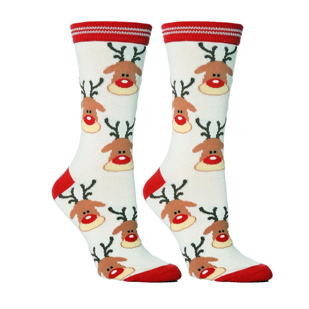 Thickness Novelty Xmas Funny Socks Man Woman Lady Santa Stockings Christmas Socks Santa Claus