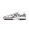 Li Ning Модный тренд Амортизирующие Нескользящие Износостойкие Кеды с низким верхом Унисекс Повседневная обувь Серебристый AZGV165-2