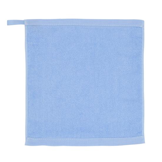 25x25CM Square Towel Ultra Soft Bamboo Fiber Hanging Loop Quick Drying Super Absorbent Kindergarten Kids Baby Hanging Hand Towel Small Washcloth