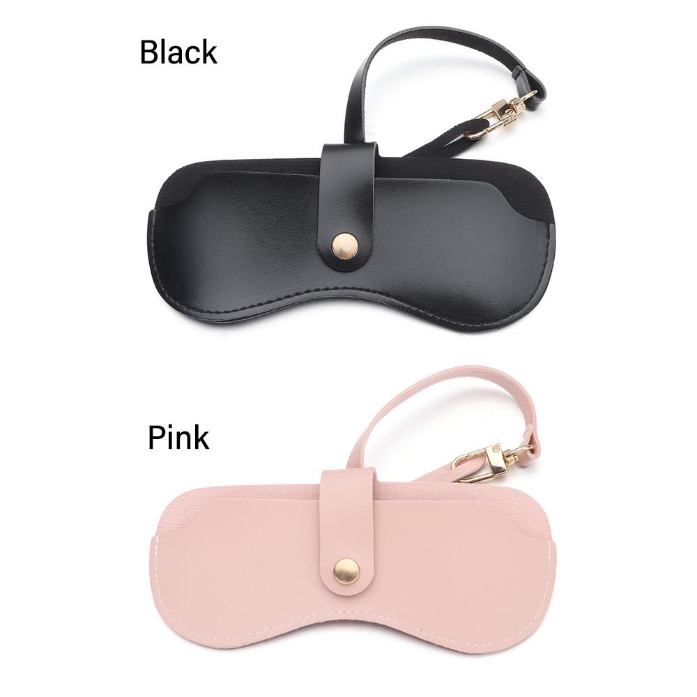Простая подвесная коробка для хранения очков из искусственной кожи на запястье ручной работы, чехол для солнцезащитных очков, сумка для очков