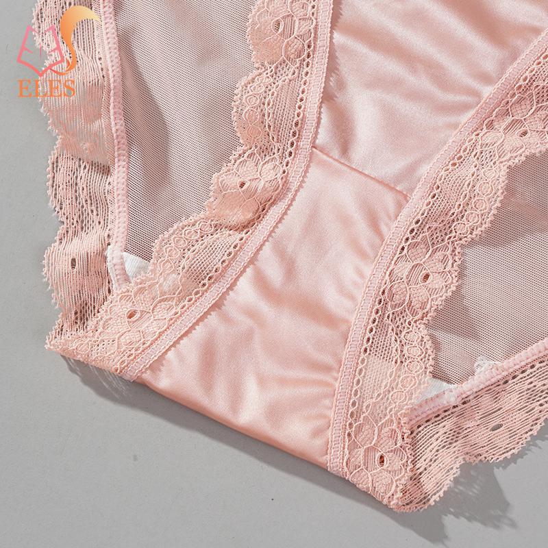 See Through Lace Panties Underwear Transparent Underwear Briefs Seamless T-back See Through Bikini Underwear