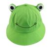 New Cartoon Cute Frog Fisherman Hat Casual Parent-child Japanese Student Korean Version Hat Men's and Women's Basin Hat Sun Hat
