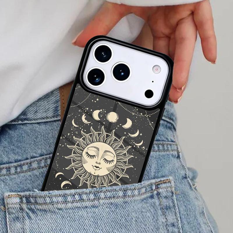 Чехол для телефона Magic Moon Tarot для iPhone 17ProMax 12 13 14 15 16e 17 Pro Max Plus Air Cover