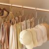2PCS Snag-Free Tie Storage Holder Non-slip Clothing Hanger Silk Scarf Hanger  Closet Organization