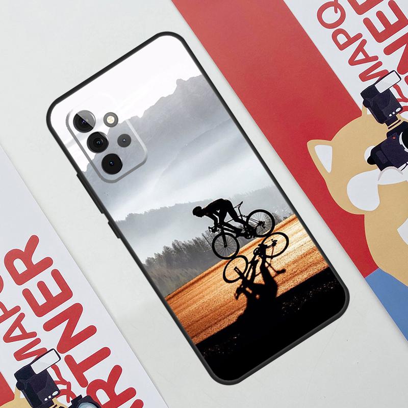 Cycling Bike Funda For Samsung Galaxy A14 A24 A34 A54 A51 A71 A13 A23 A33 A53 A12 A22 A32 A42 A52 Case