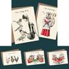 Christmas Card Set 12 Pieces Of Festive Cards And Envelopes With A Simple And Modern Design