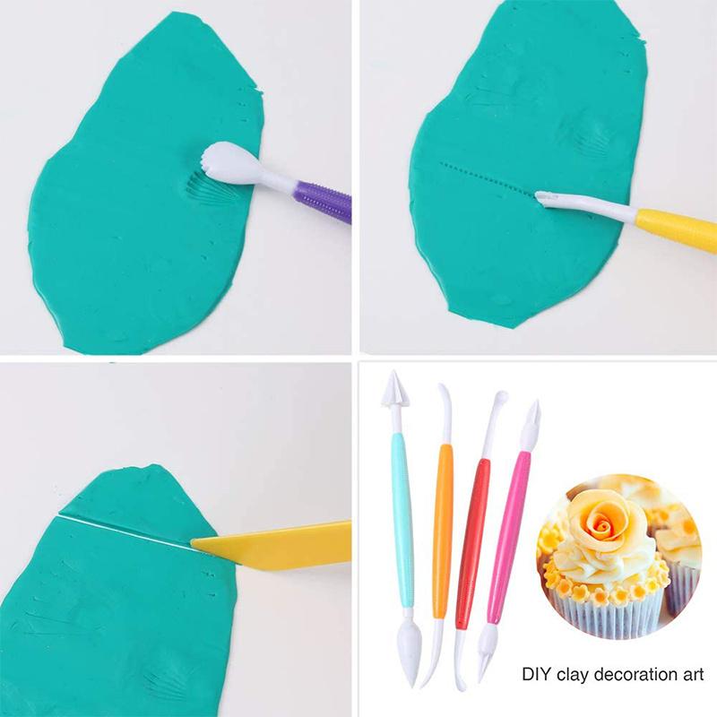 16 шт. пластиковые детские глиняные инструменты набор керамических гончарных инструментов для формирования и лепки детских поделок