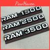 1500 Ram 2500 3500 Тяжелый пикап Автомобильная табличка Переоборудование пикапа Ram Автомобильная наклейка